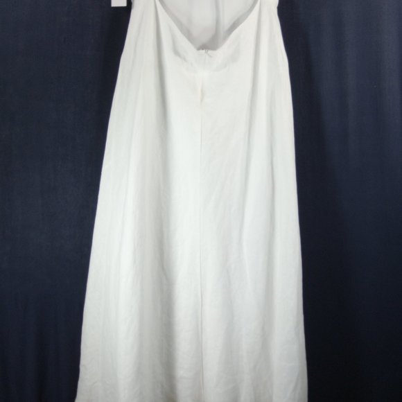 NWOT Reformation Casette Linen Dress in White Size 12 #811 - Picture 7 of 10